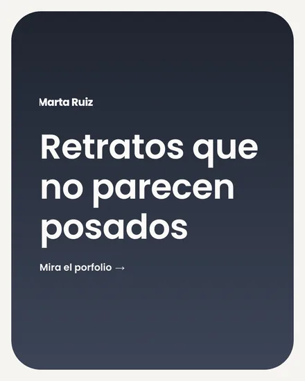 Publicación de una fotógrafa: «Retratos que no parecen posados».